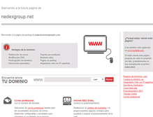 Tablet Screenshot of nedexgroup.net
